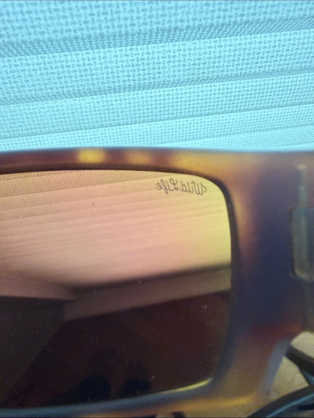 Von zipper new suplex matte tort/ green mirror sunglasses